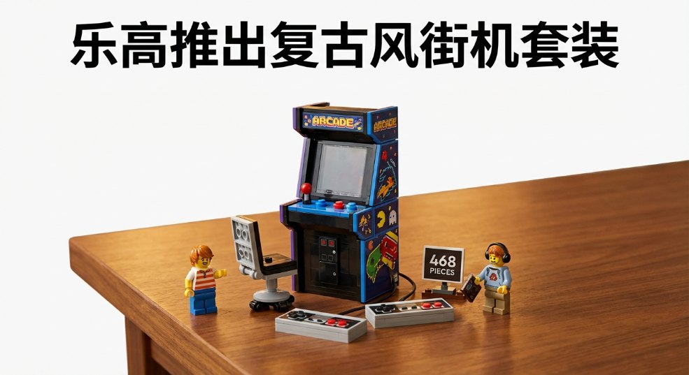 乐高推出复古风街机套装