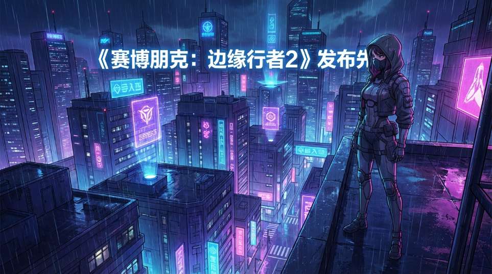 《赛博朋克：边缘行者 2》发布先导预告片