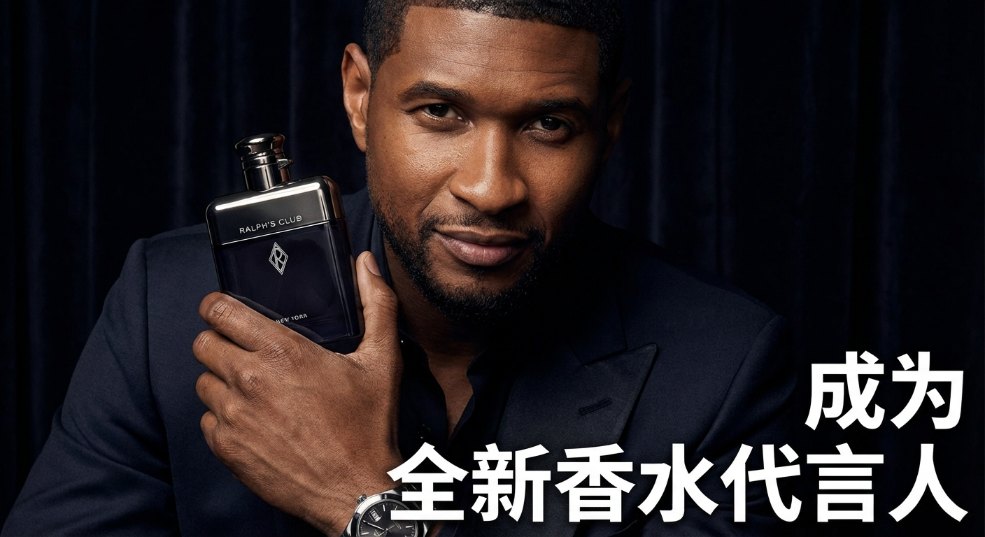 Usher 成为 Ralph Lauren 全新香水代言人