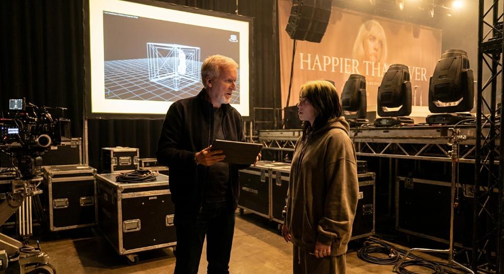 导演 James Cameron 将为 Billie Eilish 打造演唱会 3D 电影第二张图