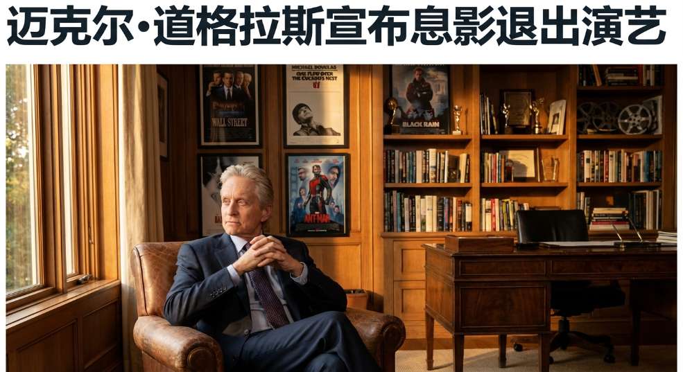 迈克尔·道格拉斯宣布息影退出演艺圈