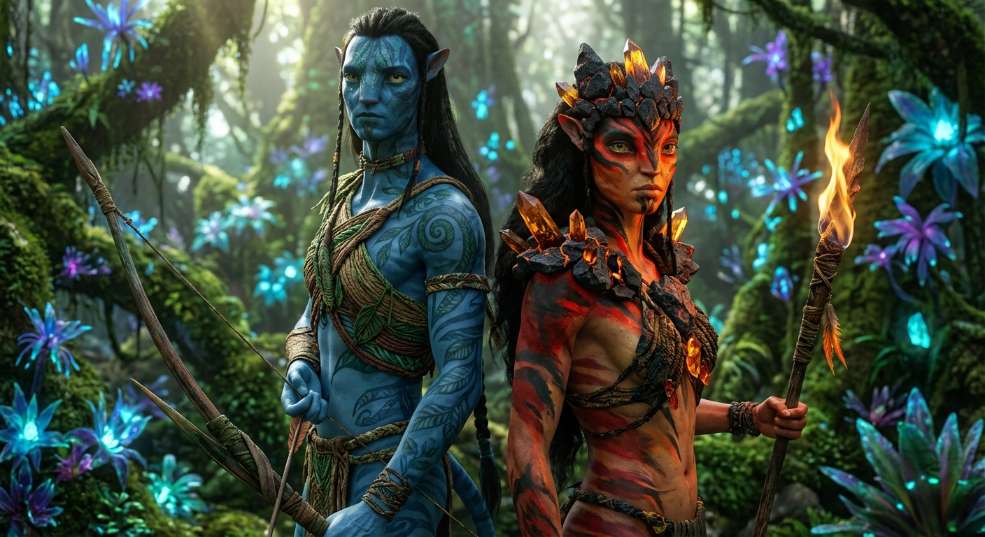 《阿凡达3 ：火与烬》首支预告片正式公布，全新氏族登场第一张图