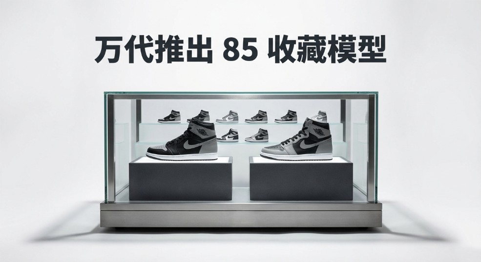 万代推出 Air Jordan I High ’85 收藏模型