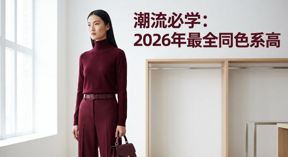 潮流必学：2026年最全同色系高级穿搭秘籍揭秘