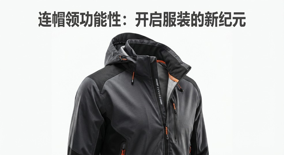 连帽领功能性：开启服装的新纪元