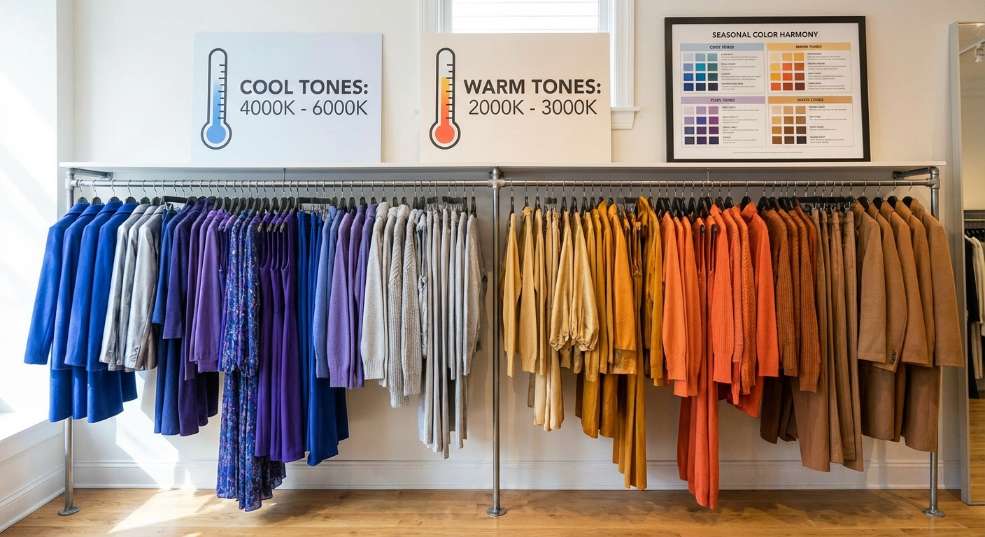 肤色冷暖色调匹配：穿出最自信的你第二张图