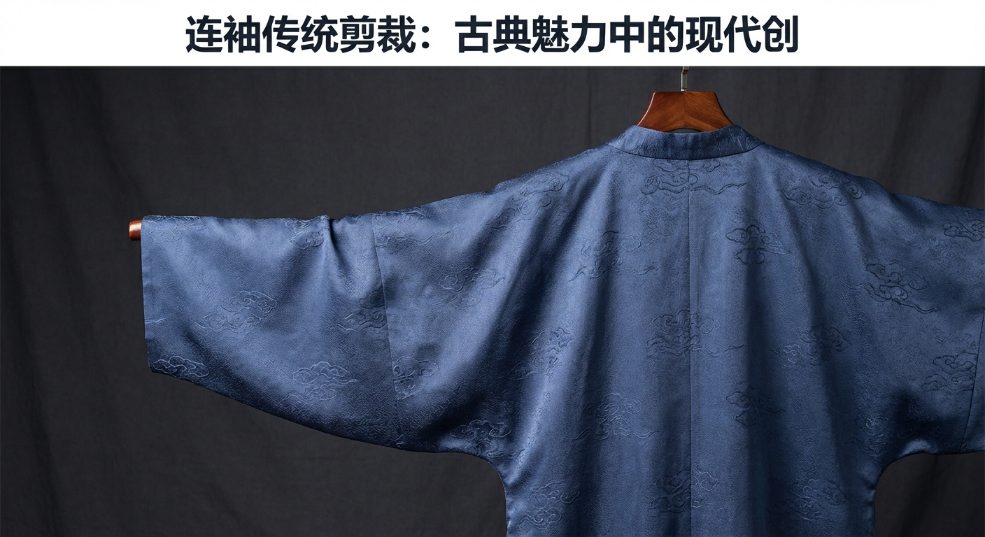 连袖传统剪裁：古典魅力中的现代创新