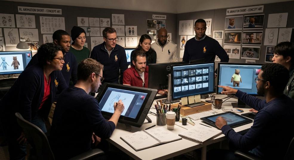 Ralph Lauren 推出首部动画短片第二张图