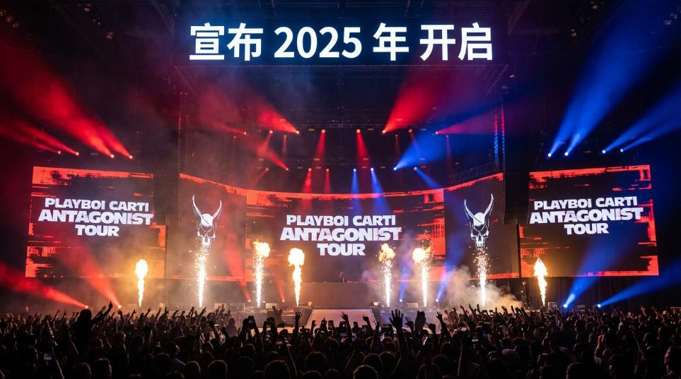 Playboi Carti 宣布 2025 年「Antagonist Tour」开启