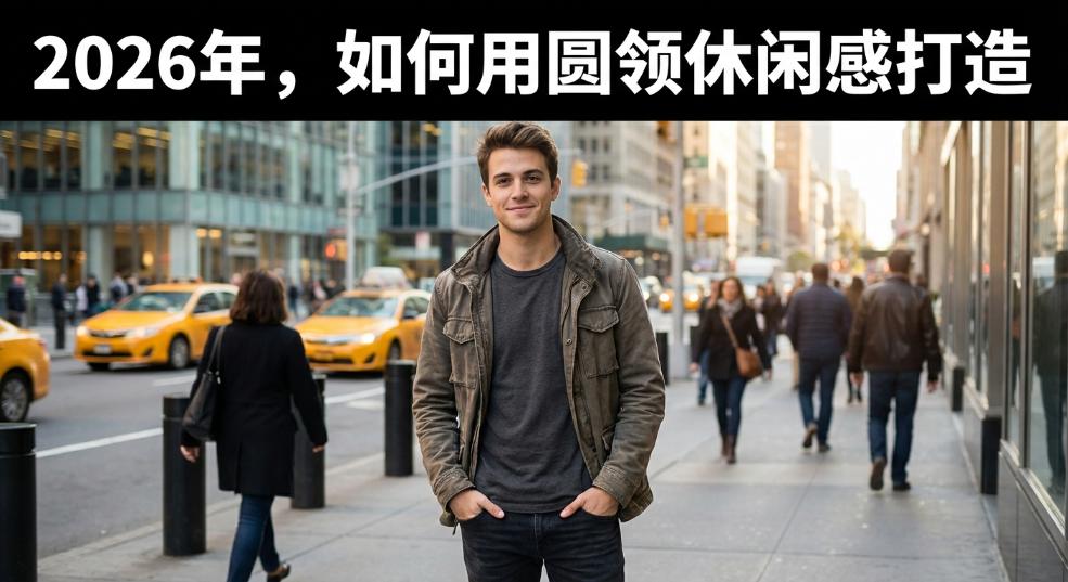 2026年，如何用“圆领休闲感”打造你的时尚新高度？