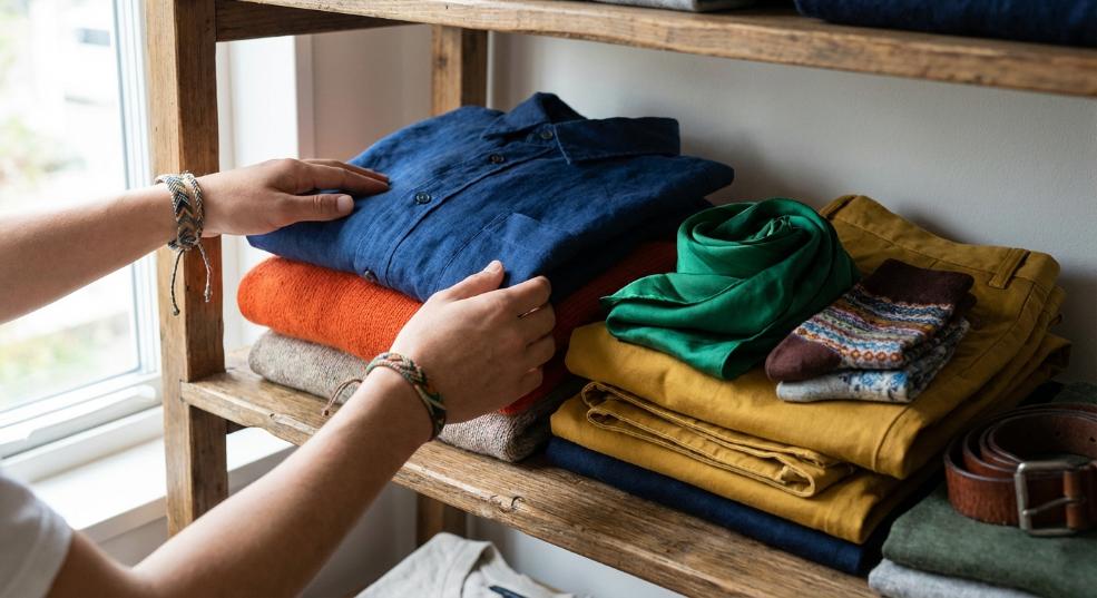 对比色冲击效果：创意穿搭的彩色魔法第一张图