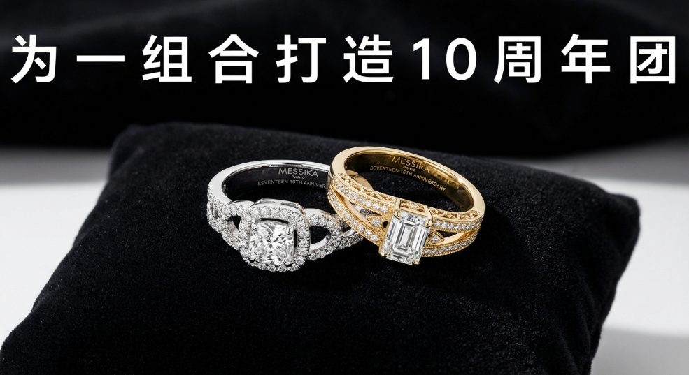 MESSIKA 为 K-POP 组合 SEVENTEEN 打造 10 周年团队戒指