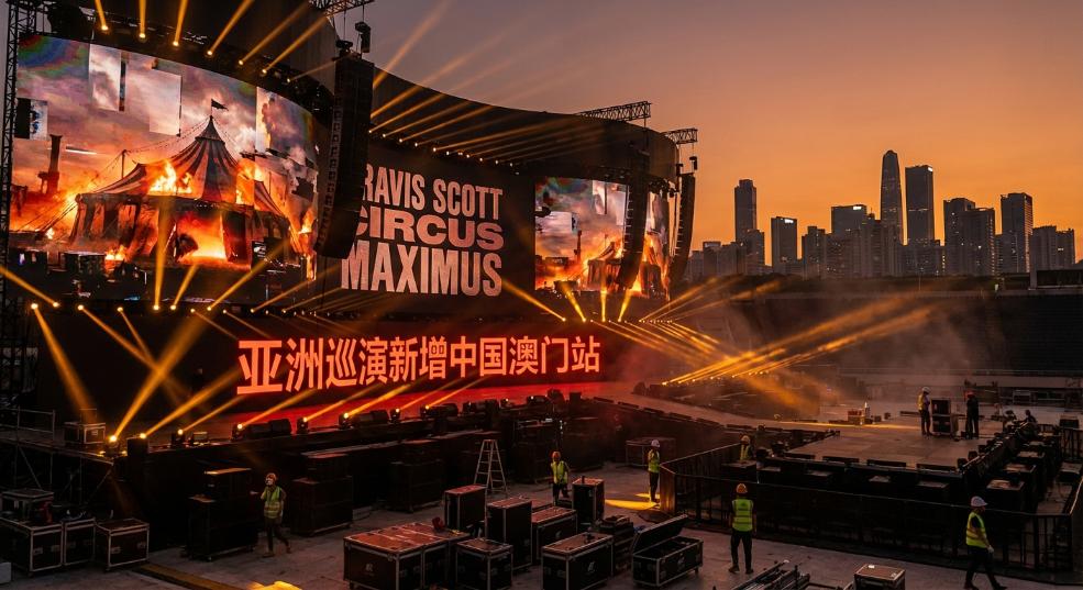 Travis Scott 亚洲巡演新增中国澳门站