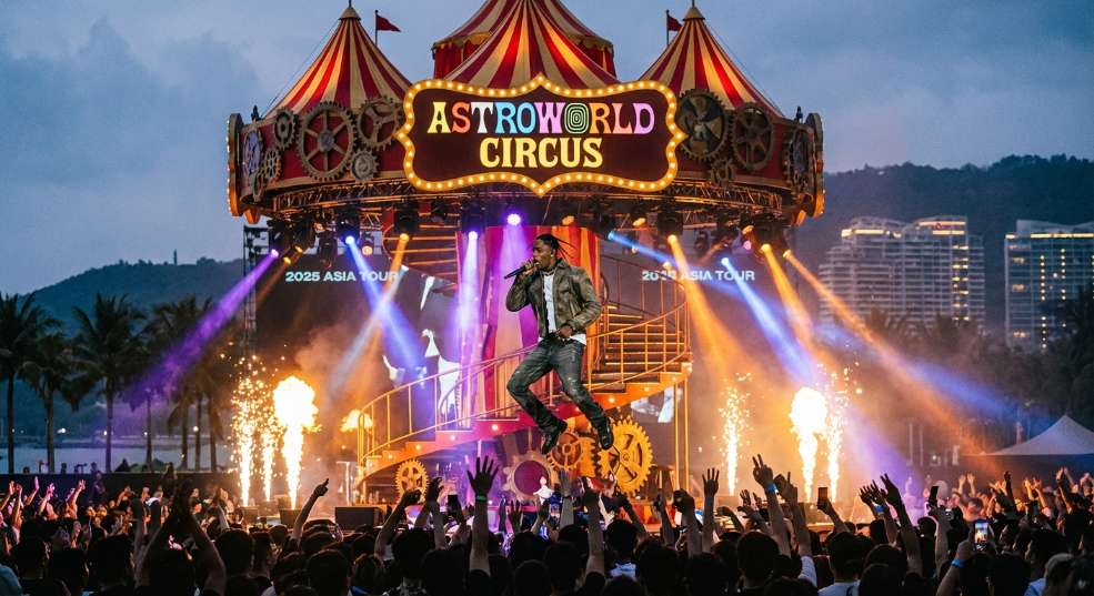 Travis Scott 亚洲巡演新增中国澳门站第一张图