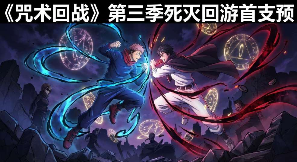 《咒术回战》第三季「死灭回游」首支预告释出