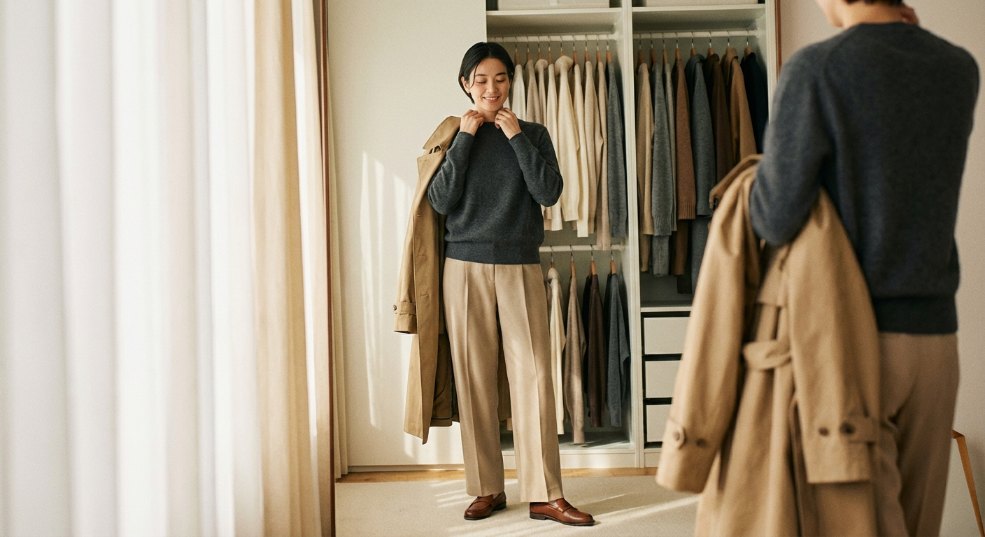 2026年最全中性色搭配技巧：打造百变时尚造型第二张图