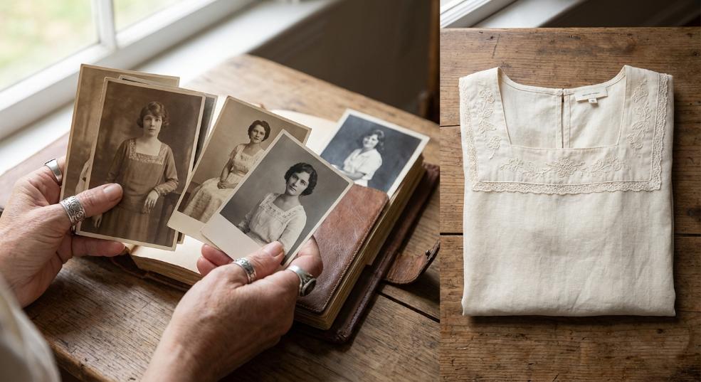 【方领复古风格揭秘：开启经典与创新的完美融合】第一张图