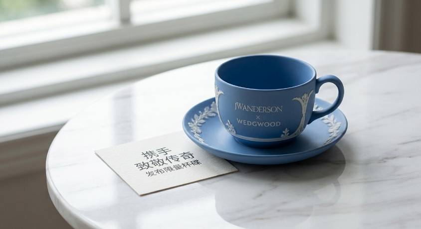 JW Anderson 携手 Wedgwood 致敬传奇 Lucie Rie 发布限量杯碟