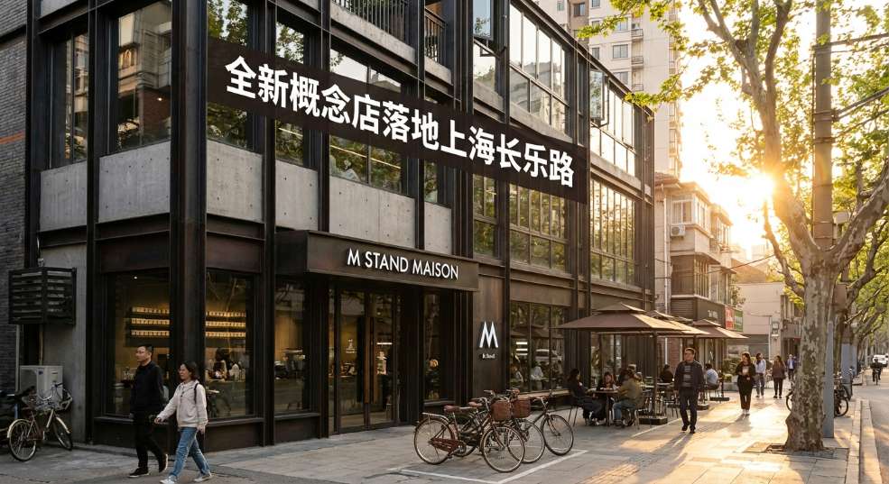 M Stand 全新概念店落地上海长乐路