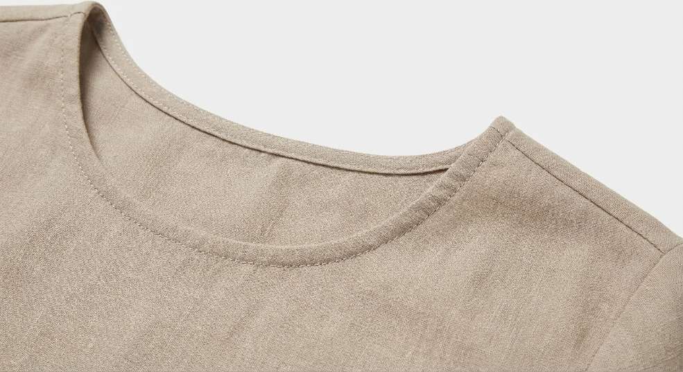 无领简约设计：时尚与舒适的完美结合第一张图