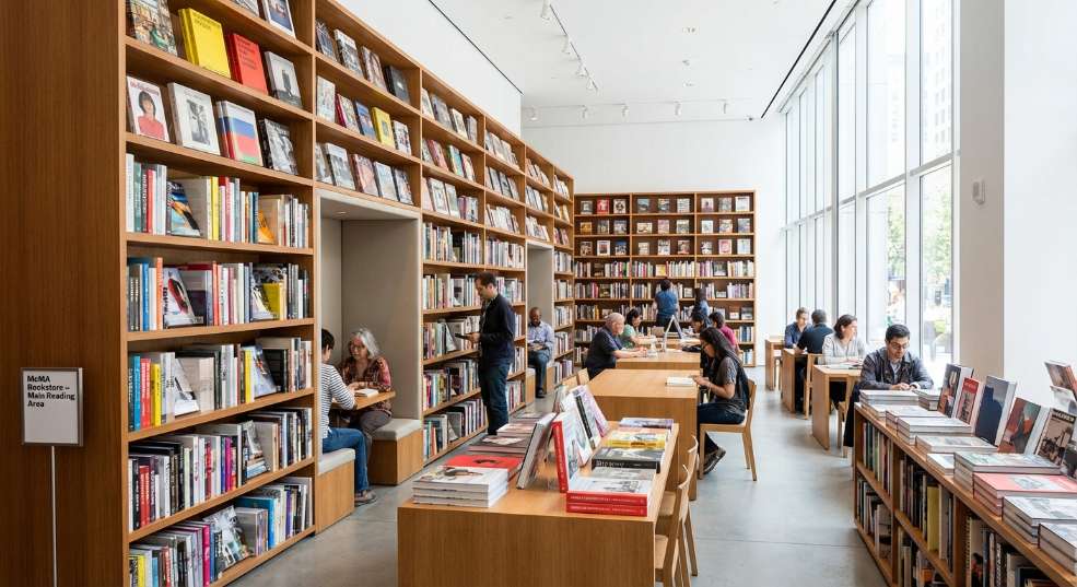 MoMA 全球首家独立书店在首尔正式开幕第一张图
