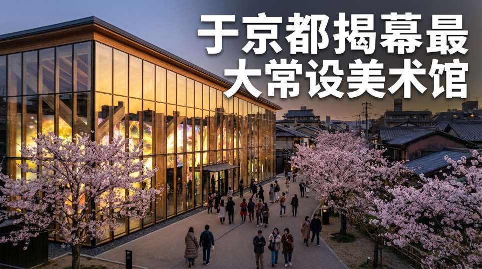 teamLab 于京都揭幕最大常设美术馆