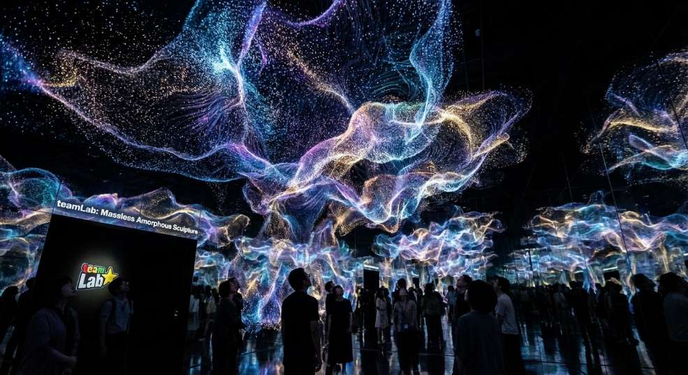 teamLab 于京都揭幕最大常设美术馆第一张图