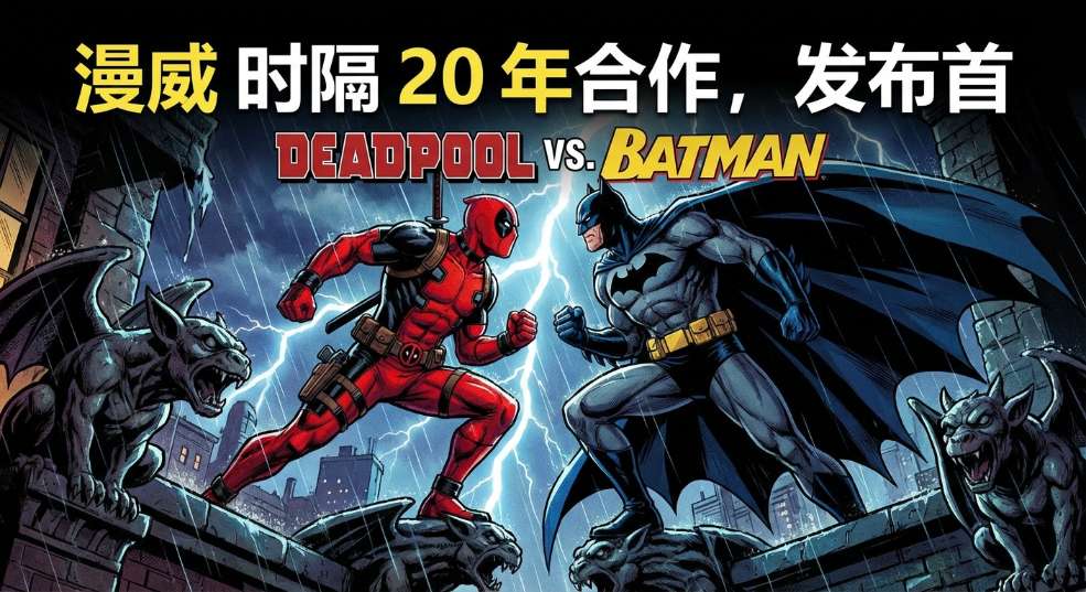 漫威 x DC 时隔 20 年合作，发布首波联动作品