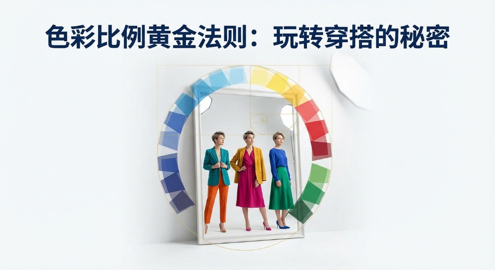 色彩比例黄金法则：玩转穿搭的秘密规则