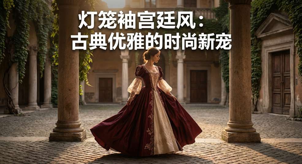 灯笼袖宫廷风：古典优雅的时尚新宠