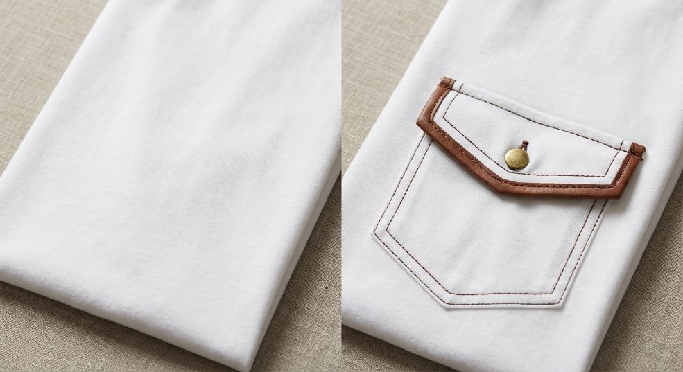 盖袋装饰的神奇作用：为服装添加不一样的魅力第二张图