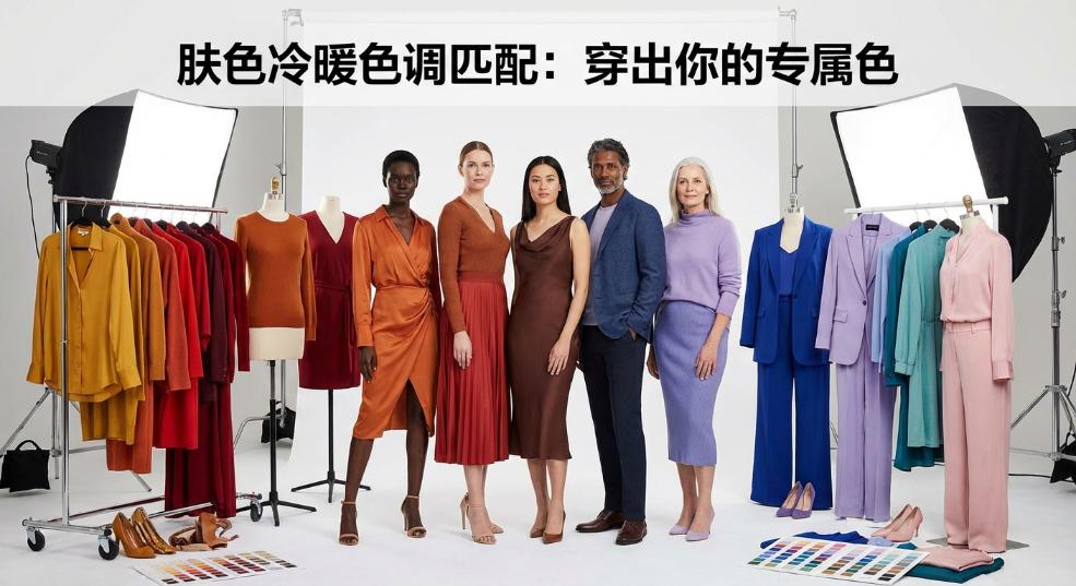 肤色冷暖色调匹配：穿出你的专属色彩密码
