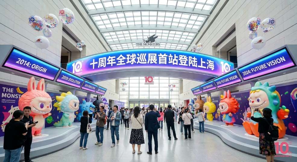 THE MONSTERS 十周年全球巡展首站登陆上海