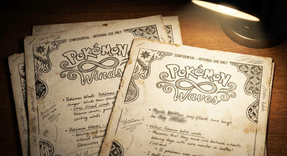 Pokémon 第 10 世代新作资料外泄第一张图