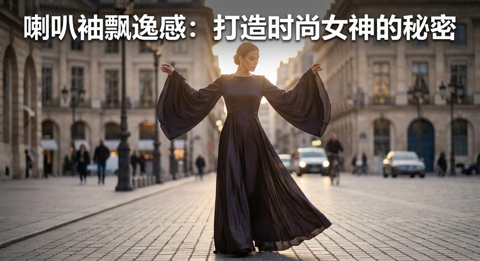 喇叭袖飘逸感：打造时尚女神的秘密武器