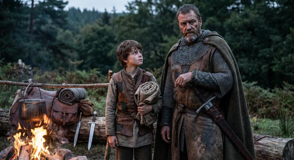 《权力的游戏》新衍生剧《七王国的骑士》首曝预告第一张图