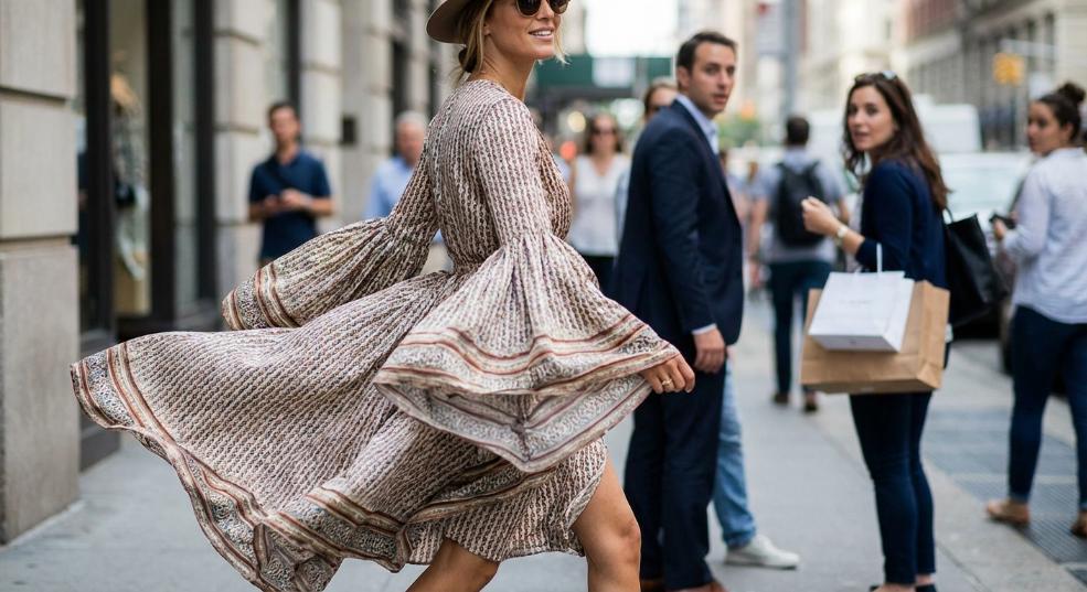 喇叭袖飘逸感：打造时尚女神的秘密武器第一张图