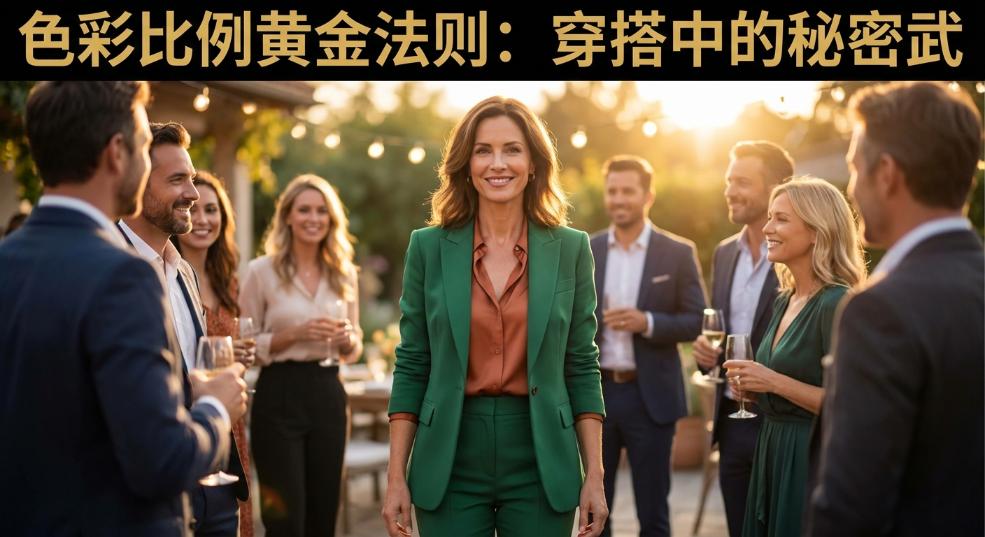 色彩比例黄金法则：穿搭中的秘密武器