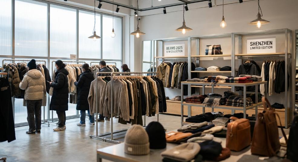 BEAMS 新篇章，华南首家独立店于深圳福田星河 COCO Park 璀璨启幕第一张图
