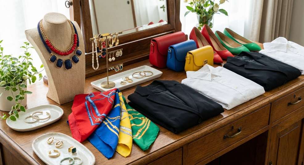 彩色点缀技巧：让你的穿搭焕发无限魅力的秘密武器第一张图