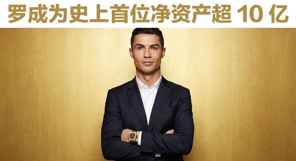 C 罗成为史上首位净资产超 10 亿美元足球运动员