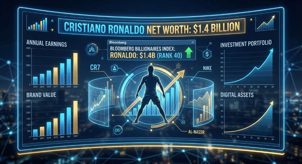 C 罗成为史上首位净资产超 10 亿美元足球运动员第二张图