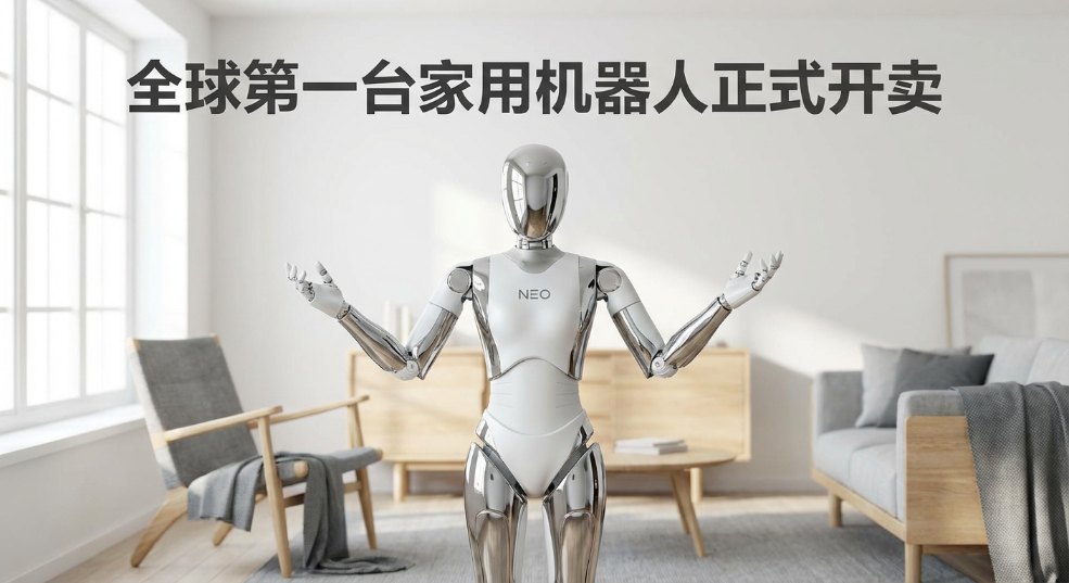 全球第一台「家用机器人」正式开卖