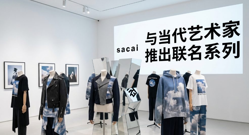 sacai 与当代艺术家 Mungo Thomson 推出联名系列