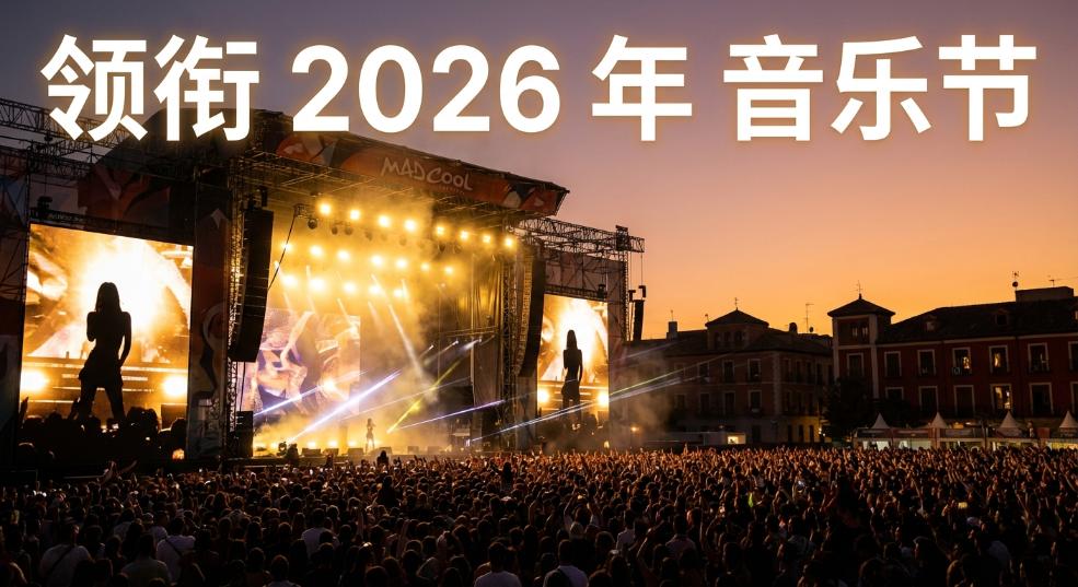 Jennie 领衔 2026 年「Mad Cool」音乐节