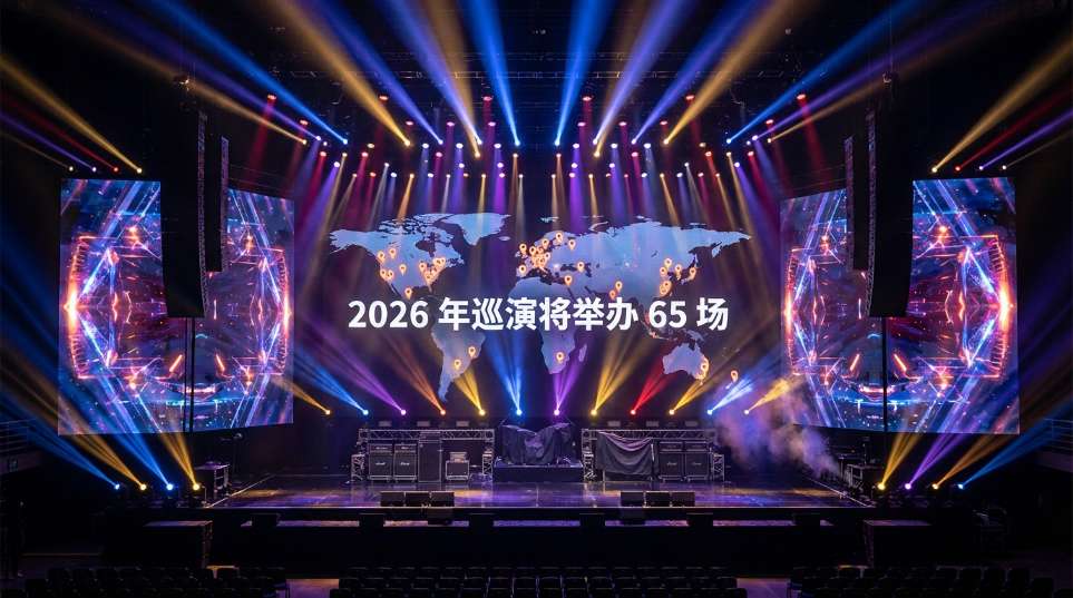 BTS 2026 年巡演将举办 65 场演出