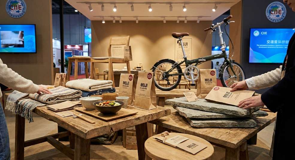 MUJI 無印良品携在地共创商品亮相进博会第一张图