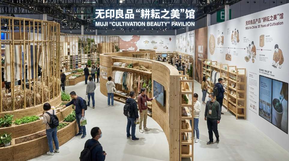 MUJI 無印良品携在地共创商品亮相进博会第二张图