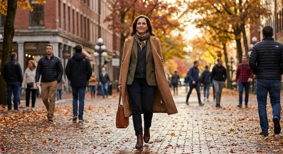 秋季层次感打造：穿出深秋的时尚魅力第二张图