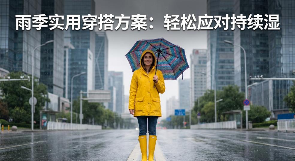 雨季实用穿搭方案：轻松应对持续湿润的天气